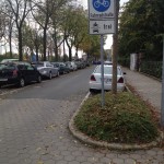 Anfang Fahrradstraße Bürgerreuther Straße